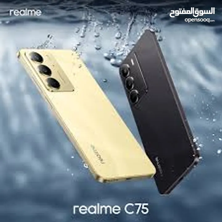 REALME C75 ( 256GB ) / RAM 8 NEW /// ريلمي سي 75 ذاكرة 256 رام 8 الجديد