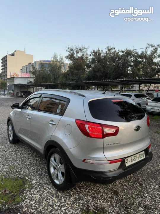 فقط 52 الف كاش جيب كيا سبورتج 2012 فل يد اولى اغلبه دهان شركة ترخيص تامين جيب بالورقة سعر حرق 4/4