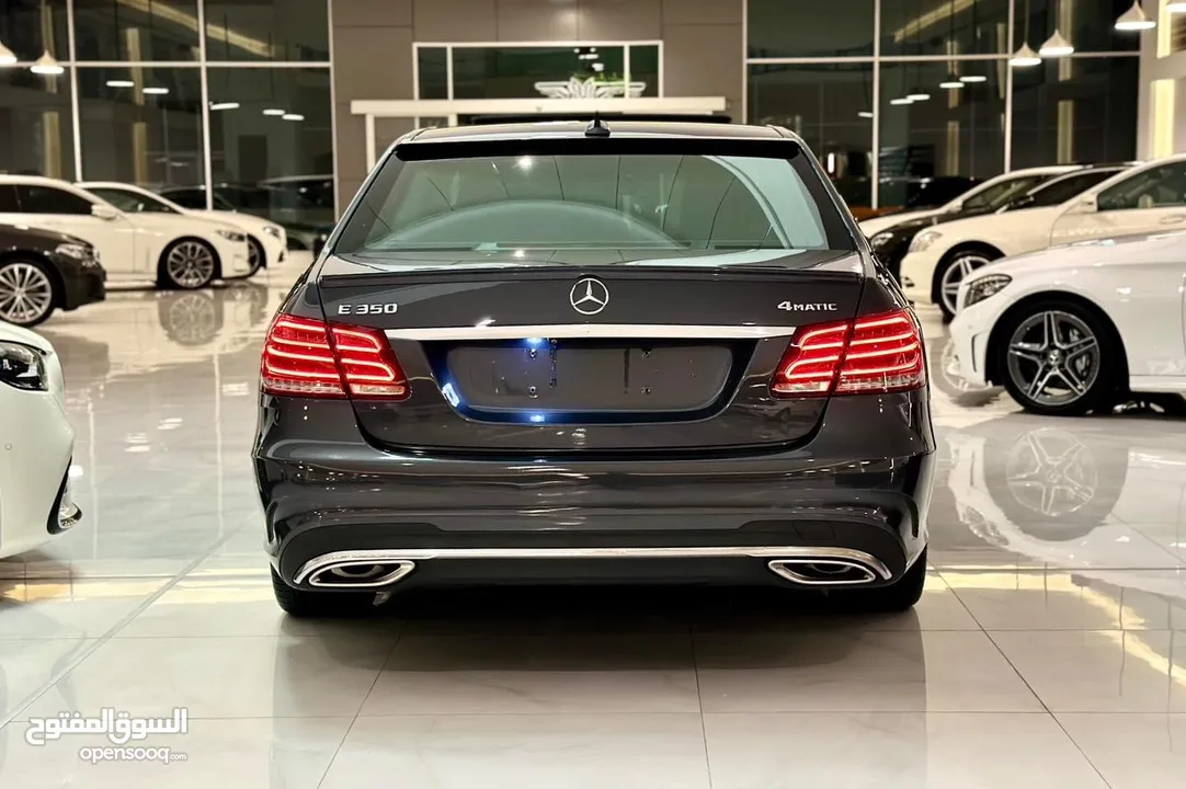 مرسيدس E350 موديل 2016 كلين