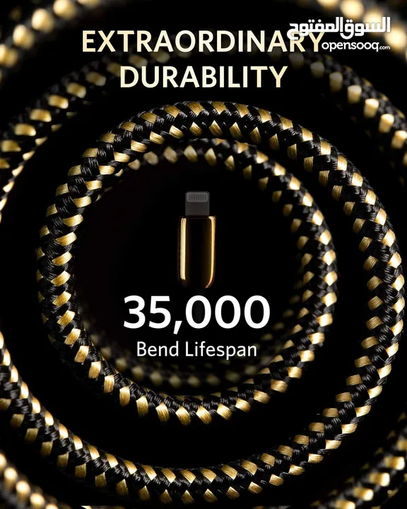 Anker Special Edition 24K Gold USB C to Lightning Cable (6 ft) NEW -MEAGByte