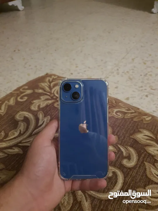 ايفون 13 128G مش مفتوح بحاله الوكاله نظيف بطارية 77‎%‎