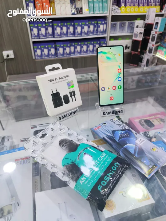 جهاز فحص NOTE 10 LITE بدون كرتونه معه بكج هدية جيجا 128 رام 16 متوفر توصيل