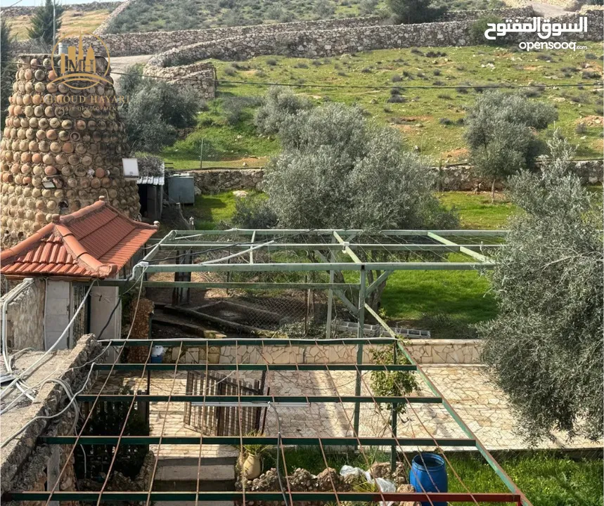 إعلان رقم: (5467) مزرعة مميزة بنظام شاليه للبيع – طريق جرش المفرق (رحاب)