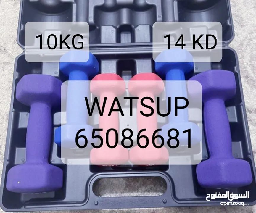 NEW DUMBLES SETS UP TO 10 KG OR 15 KG OR 20 KG OR 30 KG OR 40 KG / CONTACT NUMBER IN PICTURES