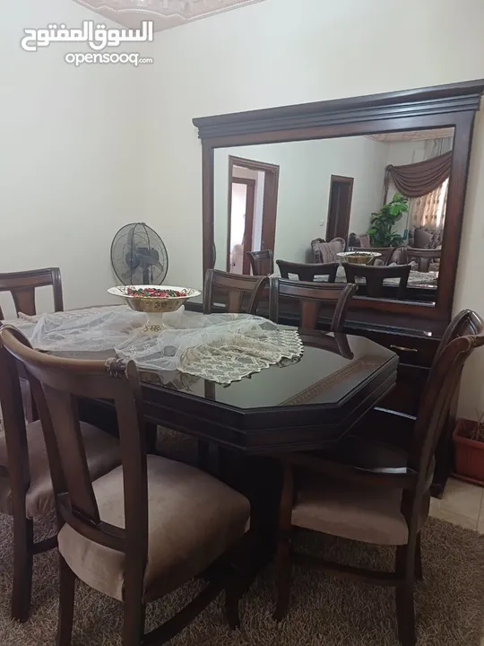 طقم كنب +سفره للبيع