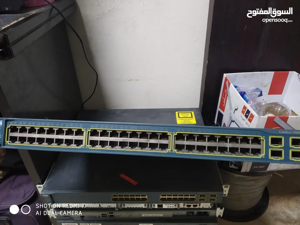 network giga switch poe 48 ports  excellent condition perfect working