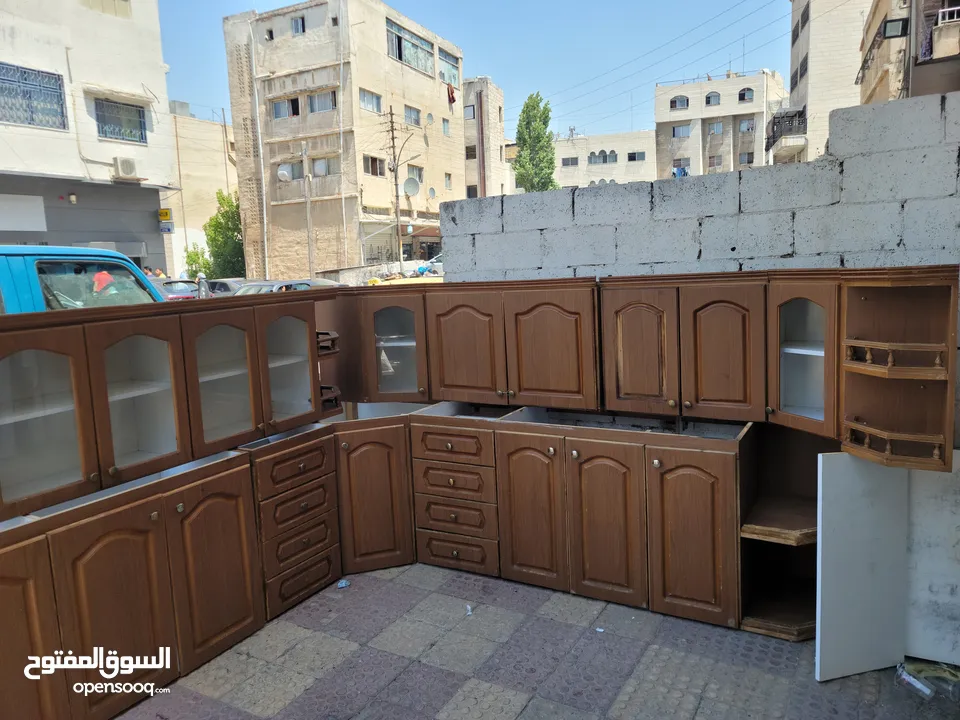 مطبخ خشب لاتية 18 ملبس بالكامل فورمايكا مكبوس من برا ومن جوا