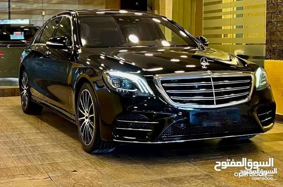 مرسيدس S 320 AMG فل كامل الاضافات موديل 2019 نظيفه جدا واعلى مواصفات