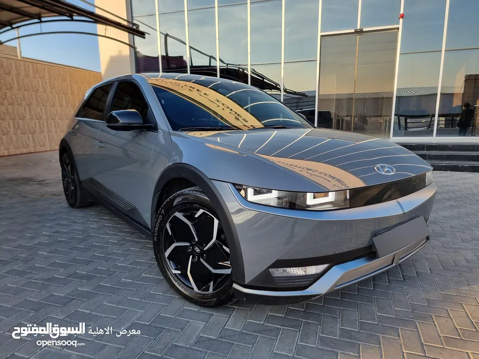 هيونداي ايونيك 5 وارد كوري فحص كامل بسعر مميز للبيع العاجل بدون حوادث من المستورد جمرك جديد