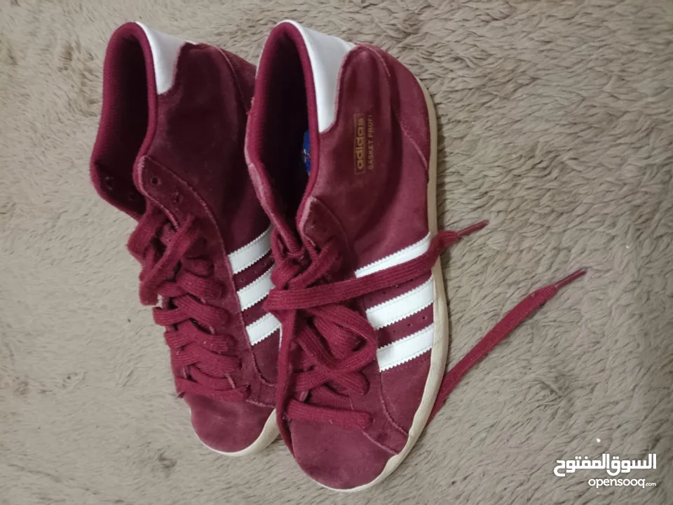 حذاء اديداس اصلي Adidas BASKET PROFI Original   اصلي 100 ٪  مستعمل بحالة ممتازة صنع في إندونيسيا