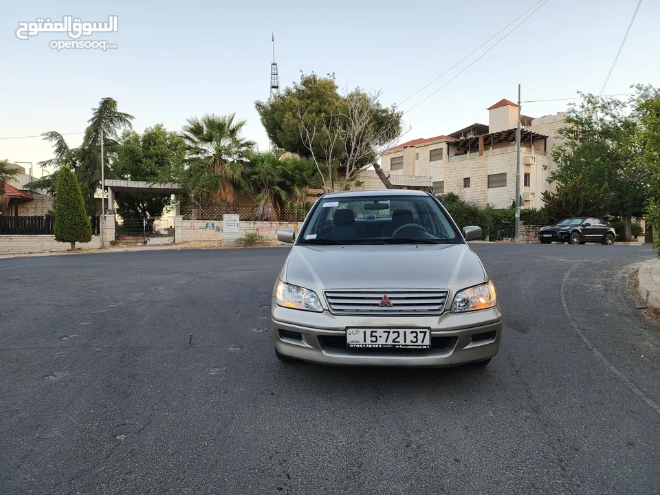 مستوبيشي لانسر 2003 محرك 1300جير عادي قتصادية جدا كاسير 4نجوم فحص كامل بسعر 4700