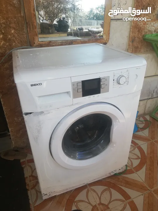 غساله بيكو فل اوتوماتيك بسعر البلاش 7 كيلو انفيرتر A+