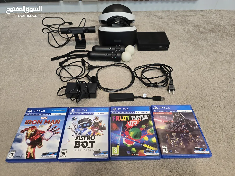 PSVR 1  نظارة الواقع الافتراضي