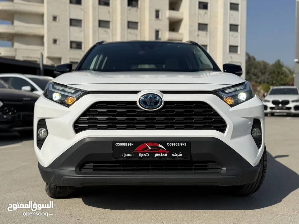 تويوتا RAV4 ترخيص 2022 محرك 2500 هايبرد جير أوتوماتيك 296 حصان
