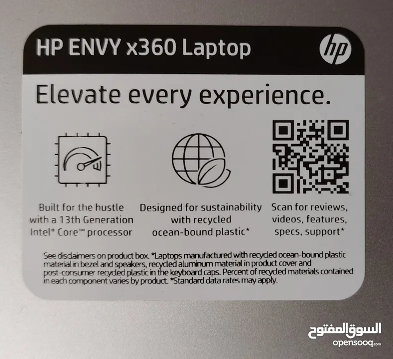 HP Envy x360 2-in-1 Laptop (Core i7) USA Edition used as new