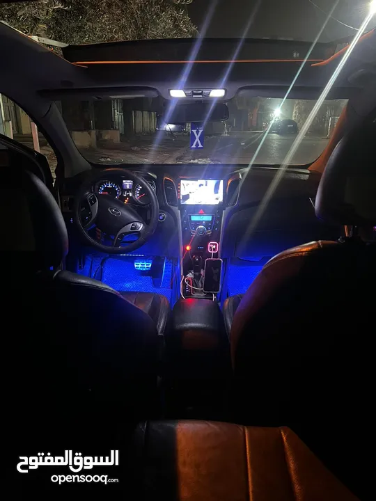 I30 فل الفل بصمة ليدات امامي وخلفي كراسي كهربا مع تدفئة