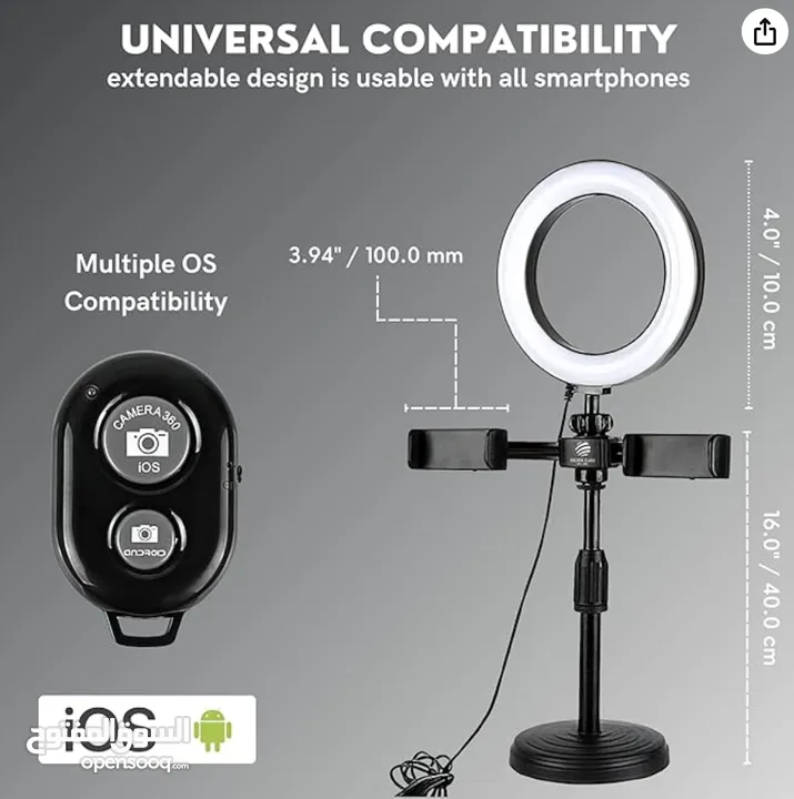 Selfie ring light for mobile phone