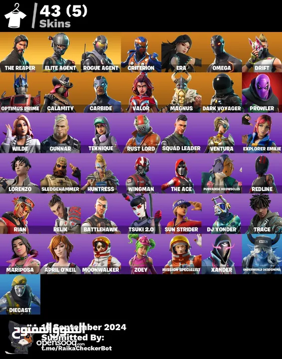 حسابات فورت للبيع  بأسعار ممتازة قرأت الوصف تحت......