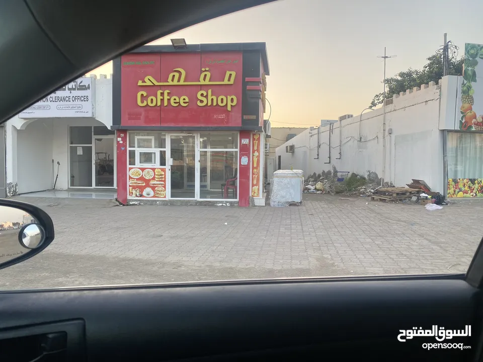 A coffee shop is for sale on a corner base and good location