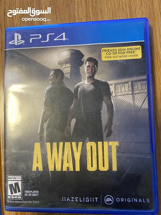 لعبة (a way out) حالة وكاله