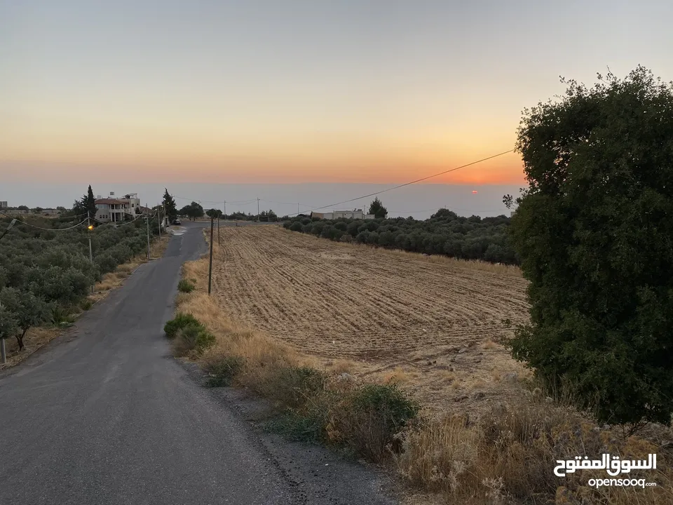 قطعة ارض في منطقة المغاريب السلط 14 دونم من المالك مباشره ، في مكان مميز و اطلاله رائعه