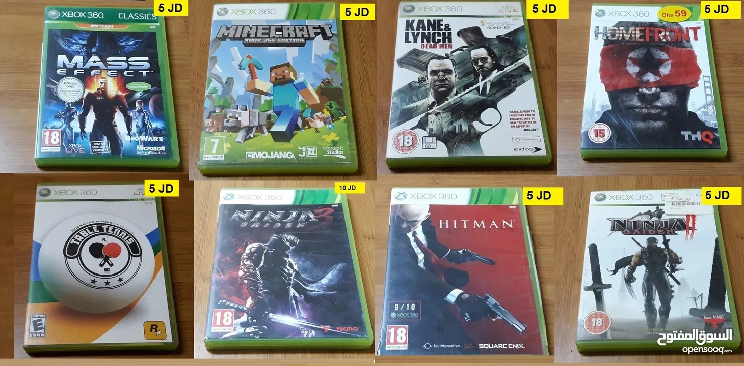 اجمل سيديات اكسبوكس ون اكسبوكس 360  XBOX360 XBOX ONE OG Games