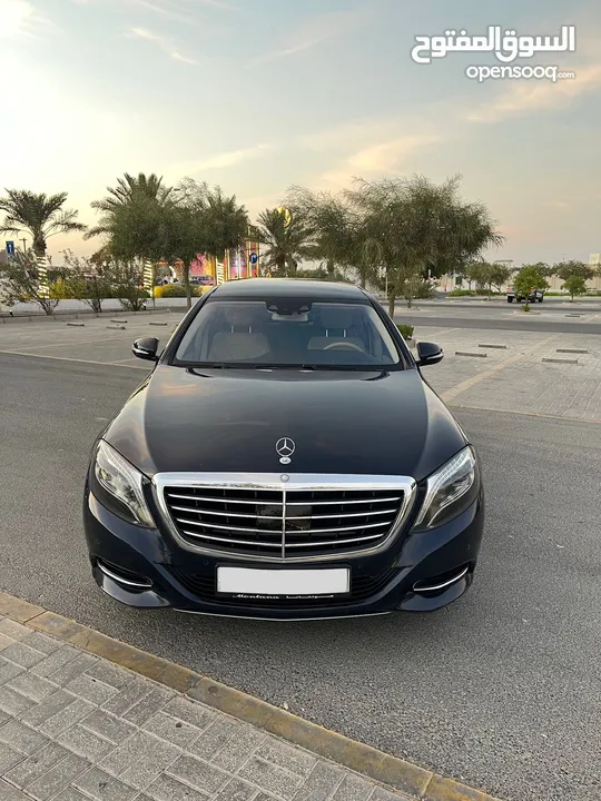 سلام عليكم(اعلان للنشر)   للبيع Mercedes Benz S400 L   موديل  : 2015   ماشي  : 100 الف