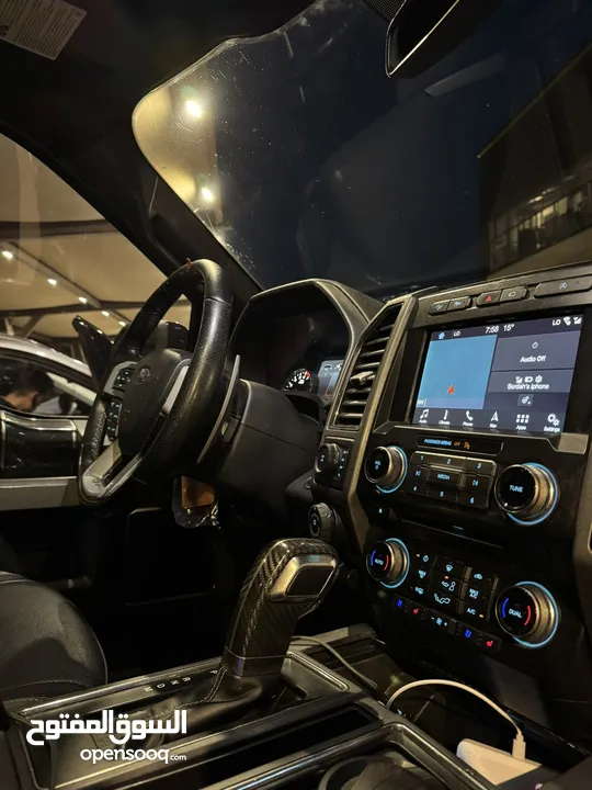 Ford f150 raptor 2018  Clean tittle فحص كامل performance لون اسود فحص كامل