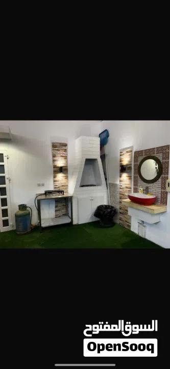 للبيع استراحة وبركة - قفلي - في منطقة بوري