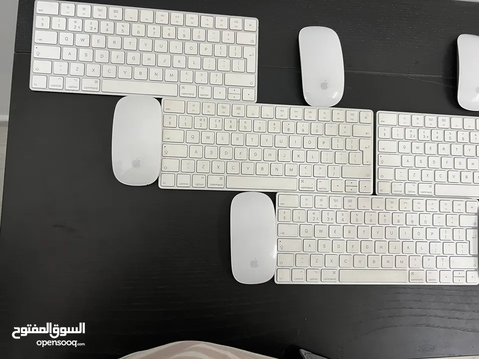 ماوس وكيبورت آبل  أصلي Magic 2 Keyboard & Apple Wireless Mouse Genuine Apple A1296