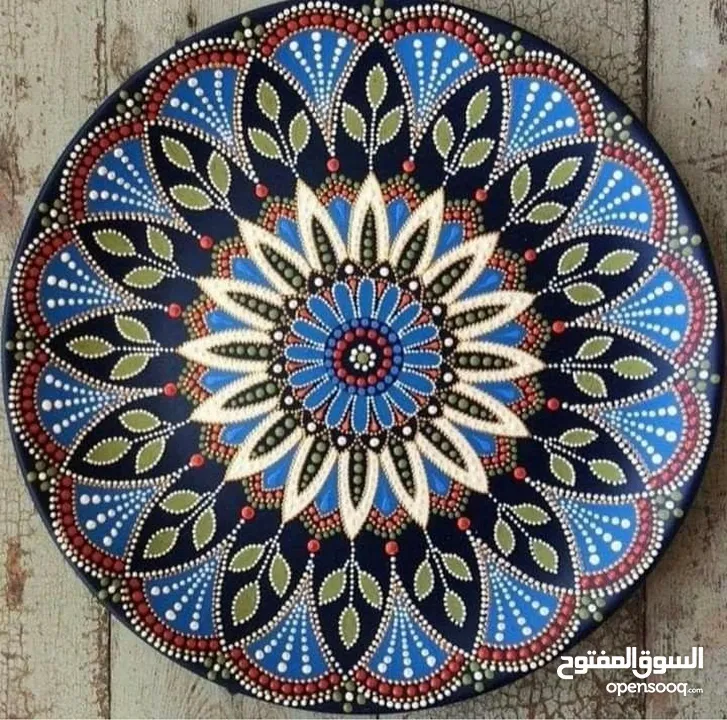 Wall hanging, painted by hand, can be ordered in desired size and color. Cooperation with stores