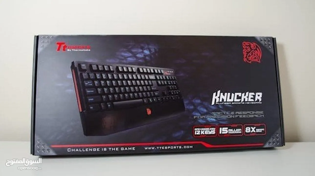 Tt eSPORTS Knucker Plunger Gaming Keyboard
