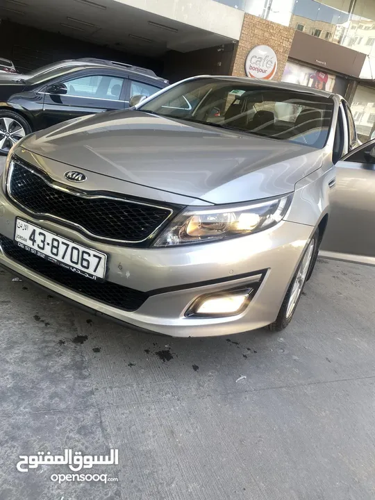 كيا اوبتيما بنزين 2014 بسعر 8900 الف