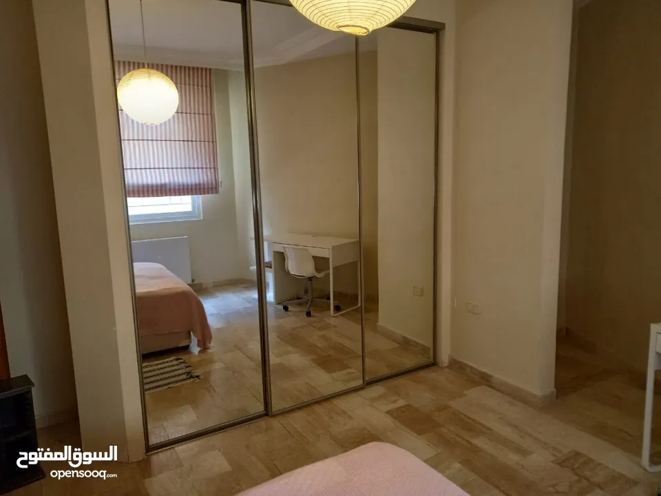 شقة مفروشة - الشميساني - 3نوم 1ماستر - 205م - حديقة - اعلان رقم A166