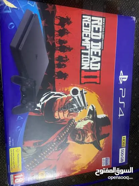 ps4 slim with 2 controllers