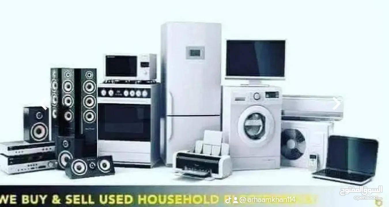 second hand furniture and home appliance