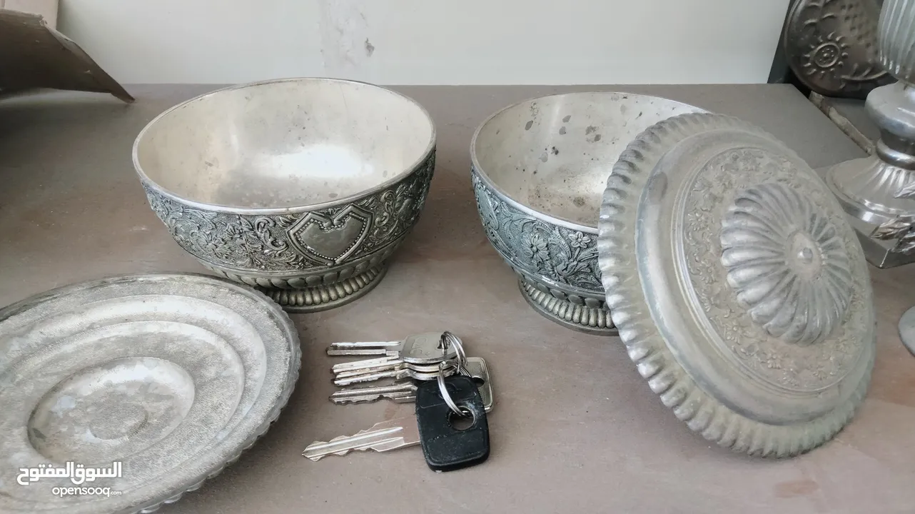 مجموعة قطع نحاسية انتيك
