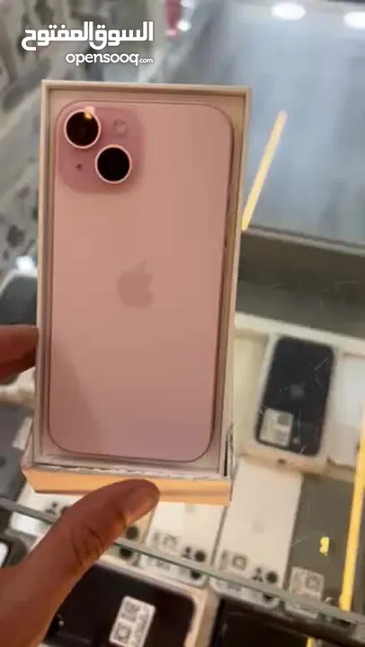 iPhone 15 128GB / Battery : 92% كرتونة وارد شرق أوسط  كفالة ابل : 30:10:2025