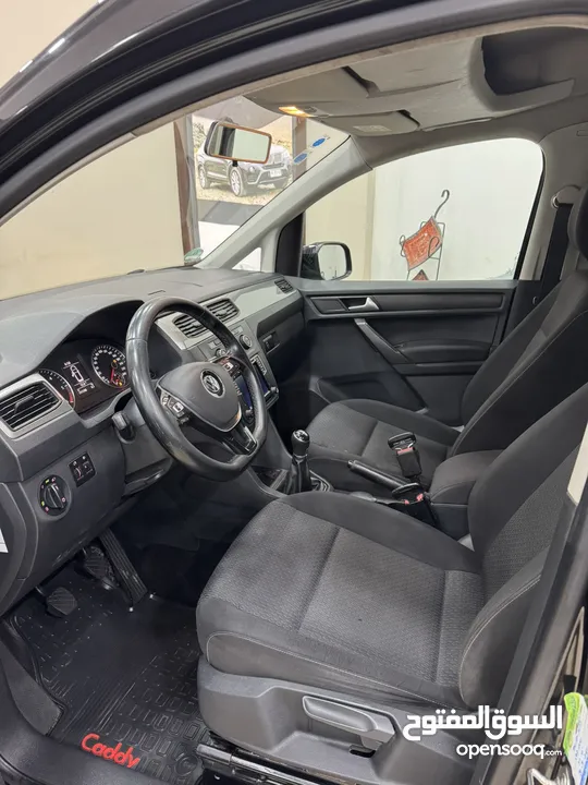 فوكس فاجن كادي 2015 محرك 2000 ديزل تحكم ستيرنج مسجل شاشه هوك خلفي حساسات خلفي