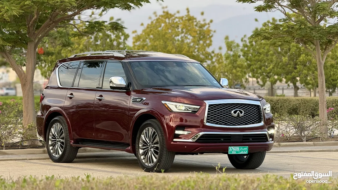 انفينيتي QX80 2021 فل ابشن