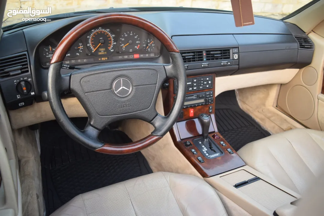 Mercedes SL320 1995 بحالة الوكالة