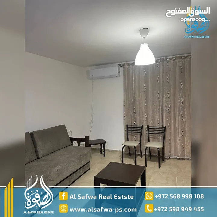 استديو مميز مفروش للايجار رام الله التحتا