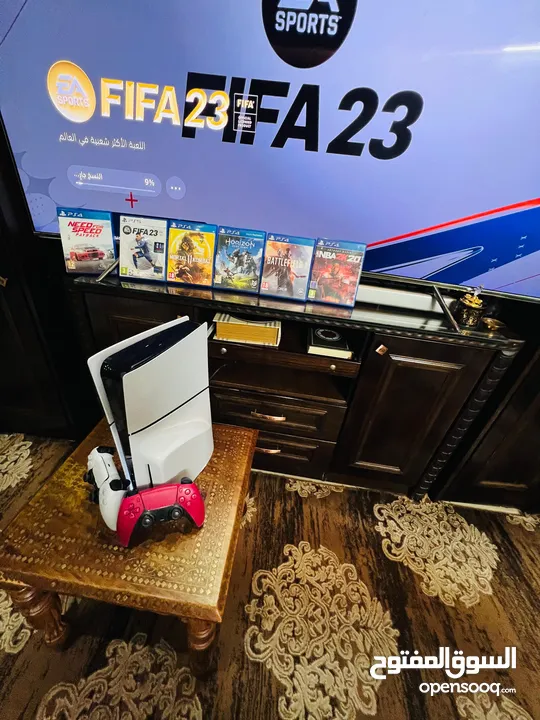 Playstation 5 Slim (Blueray)  بلاستيشن 5 سلم