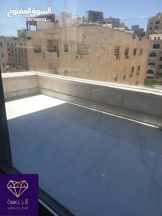 طابق اخير مع روف دوبلكس فاخر لم يسكن لقطه وبسعر مغري جداااا عرض خاص يا بلاش في أرقى واجمل مناطق خلدا