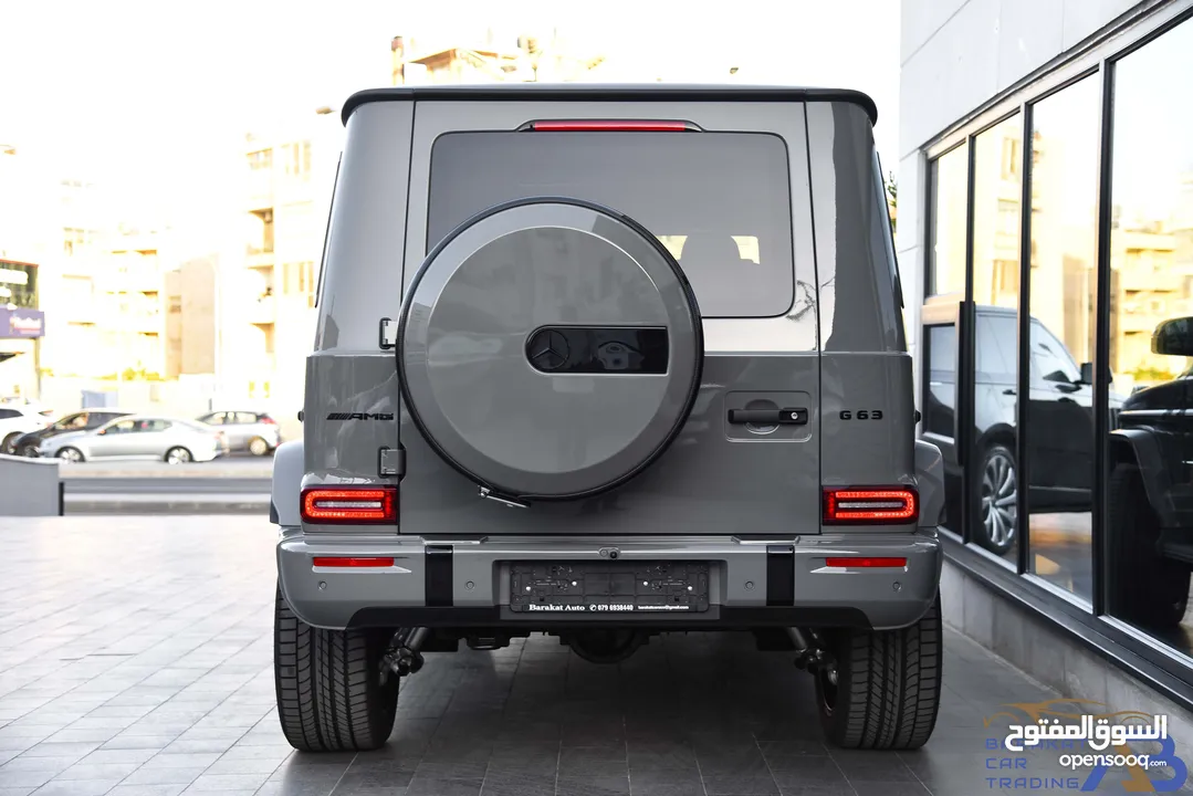 مرسيدس جي كلاس AMG نايت بكج 2025 Mercedes-AMG G63 4MATIC – Night Package