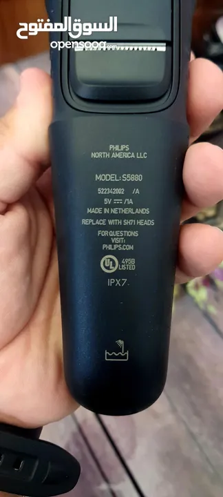 ماكنة حلاقة ناعمه من فيليبس صناعة هولندا Philips Norelco Shaver 5400, Rechargeable Wet & Dry