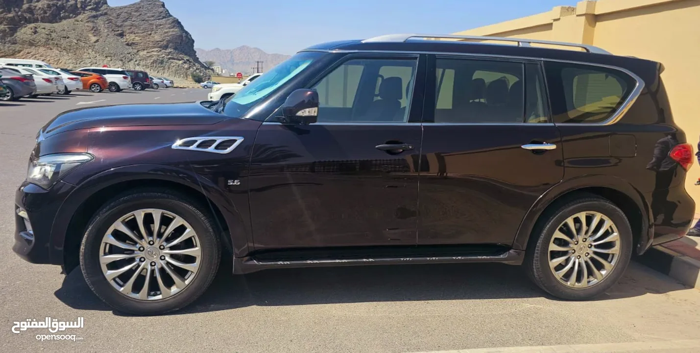 Infinity 2017 QX80 Oman Car with service history