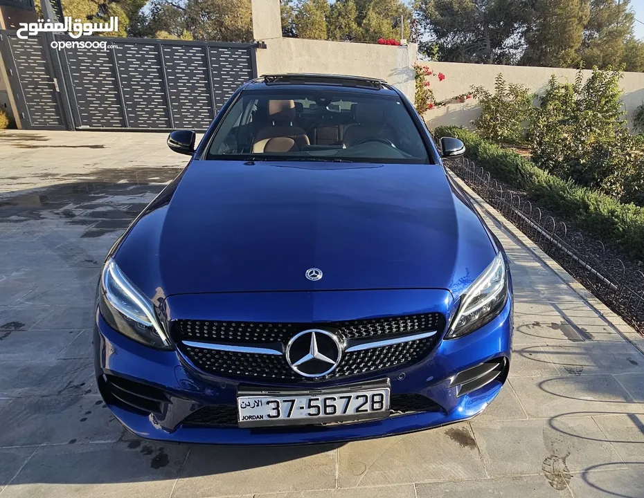 مرسيدس سي 200 AMG + 4Matic + Night Package موديل 2019 مواصفات خاصة ولون مميز Mercedes C200 year 2019