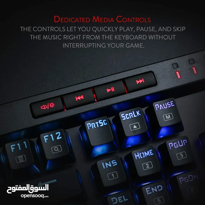 Redragon K580 VATA RGB LED Backlit Mechanical Gaming Keyboard
