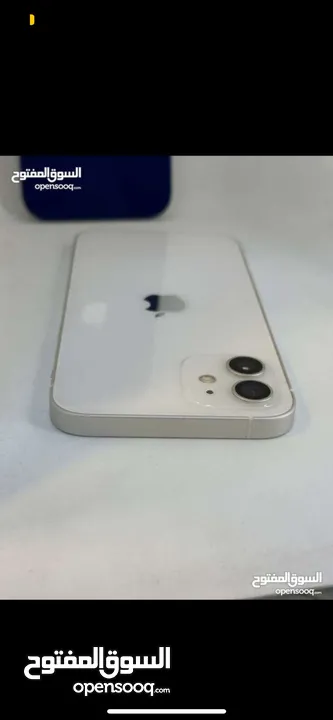 iPhone 12 128g  بحالة الجديد  مكفول 10 ايام